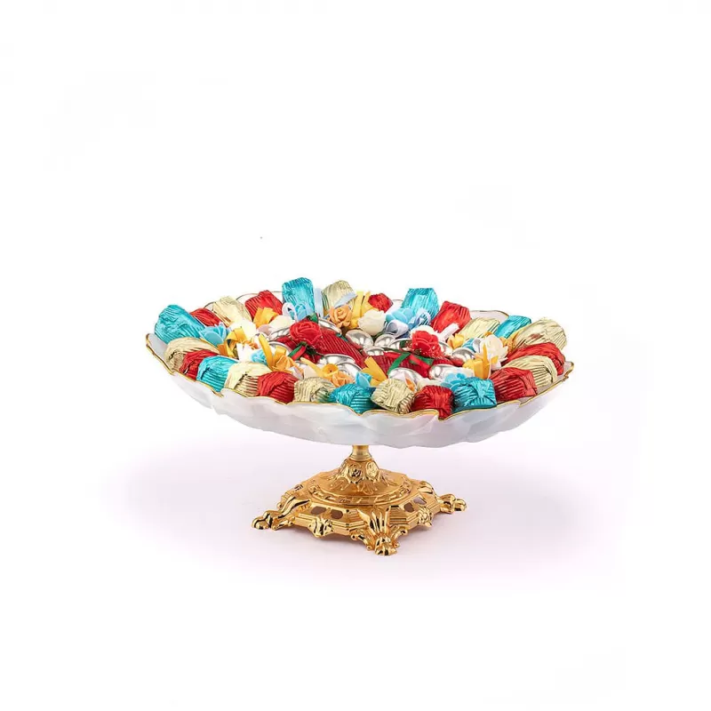Oval Gondol Sargı Çikolatalı Draje
